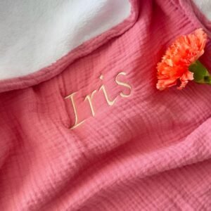 Couverture Hiver bébé personnalisée avec prénom – Douce, chaude et unique