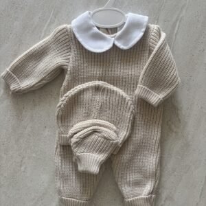 Ensemble naissance bébé – Combinaison Romy 3pièces