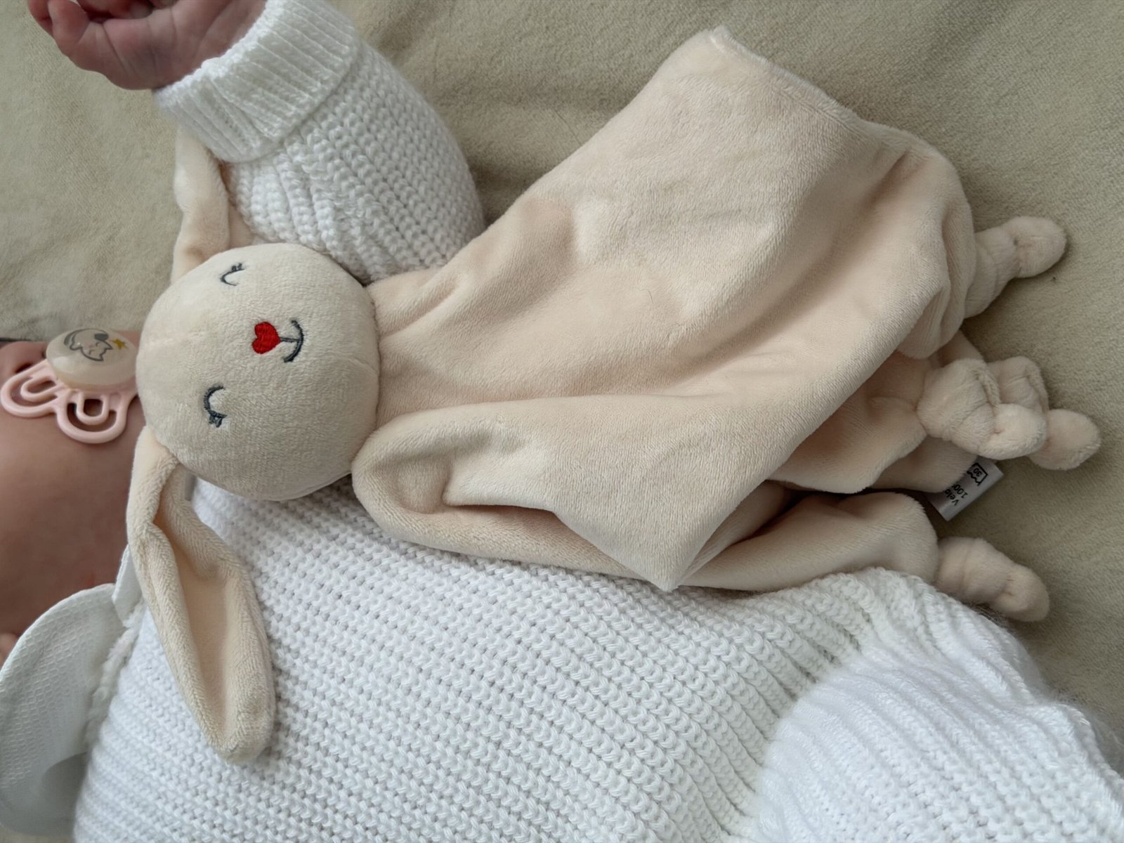 Doudou extra doux bébé personnalisé – Image 5
