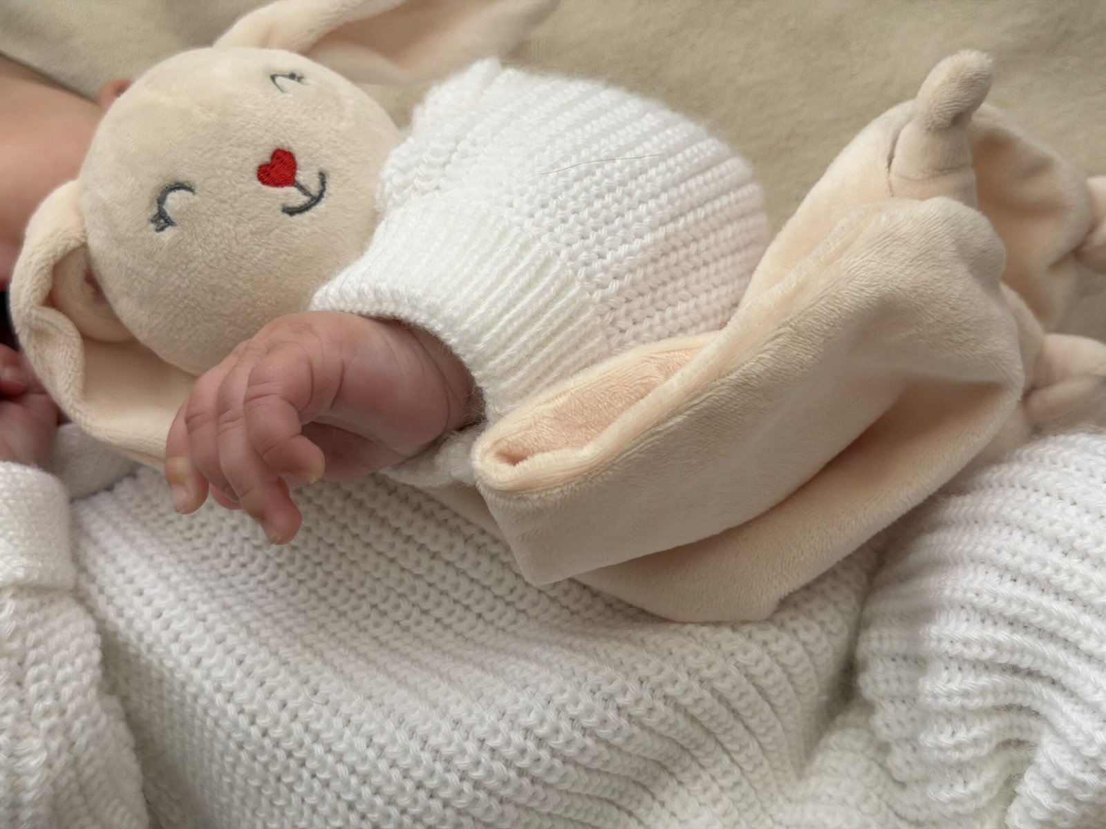 Doudou extra doux bébé personnalisé – Image 3